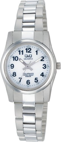 [キューアンドキュー] 腕時計 SOLARMATE (ソーラーメイト) H971-204 レディース シルバー